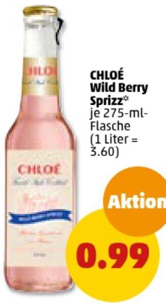 CHLOÉ Wild Berry Sprizz 275 ml Flasche.